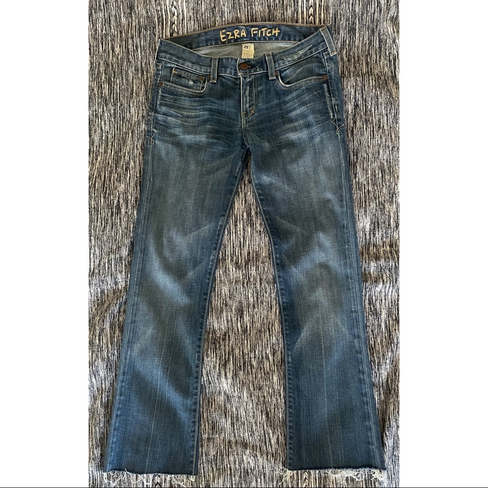 Ezra Fitch Cut Off Jeans